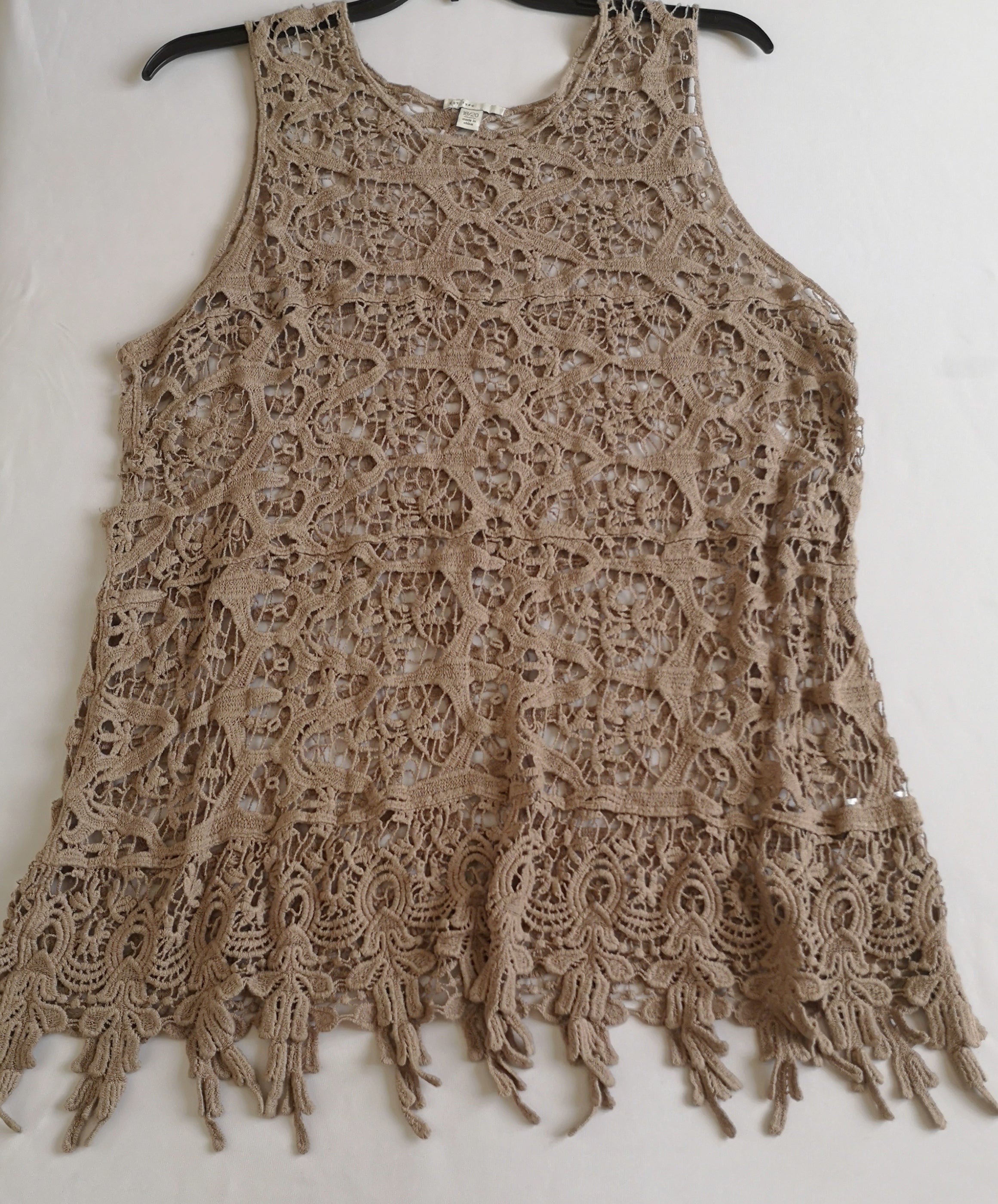 Blusa tipo crochet ⚓