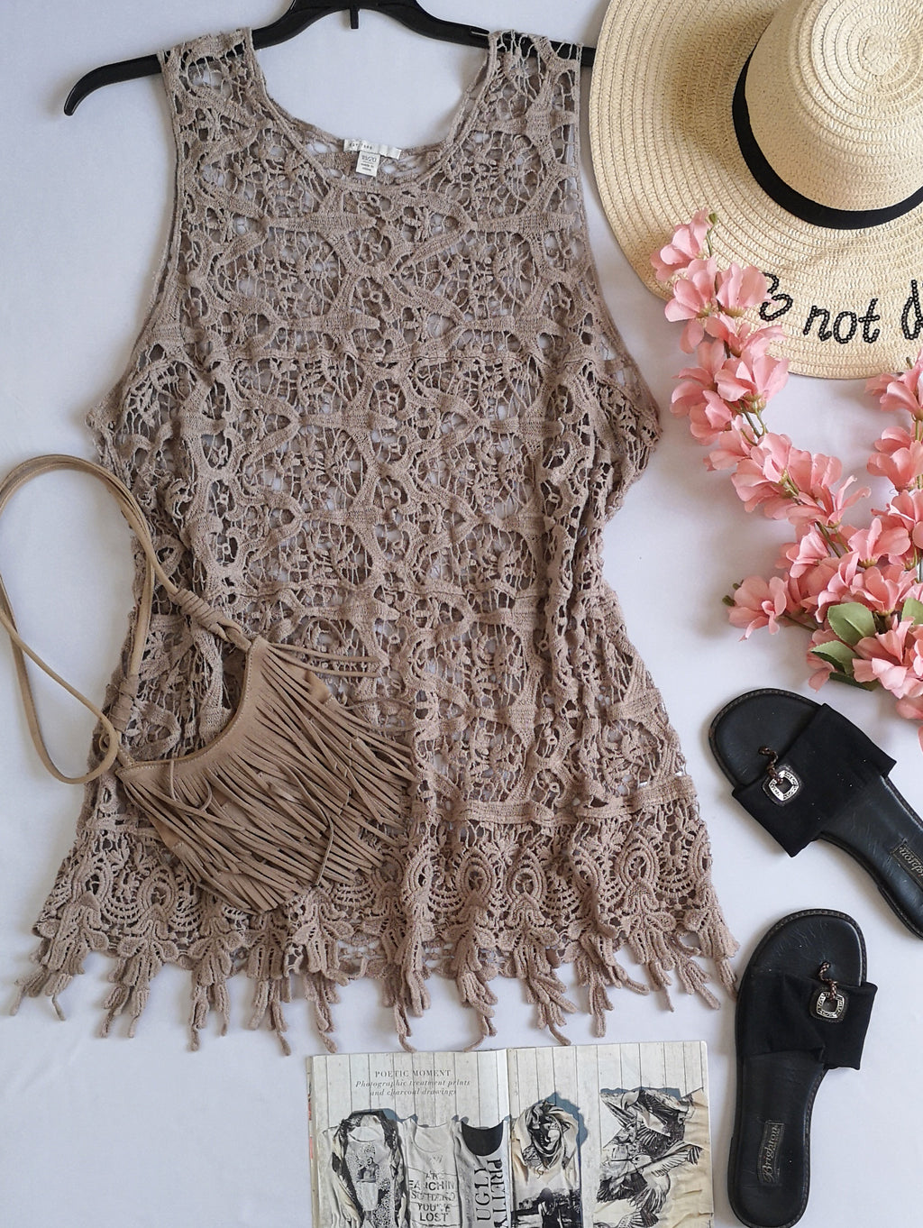 Blusa tipo crochet ⚓