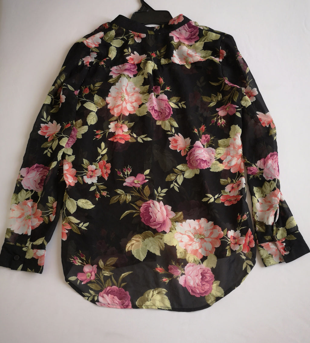 Blusa de chifon