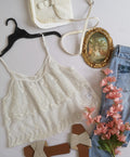Blusa de encaje