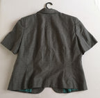 Blazer manga corta