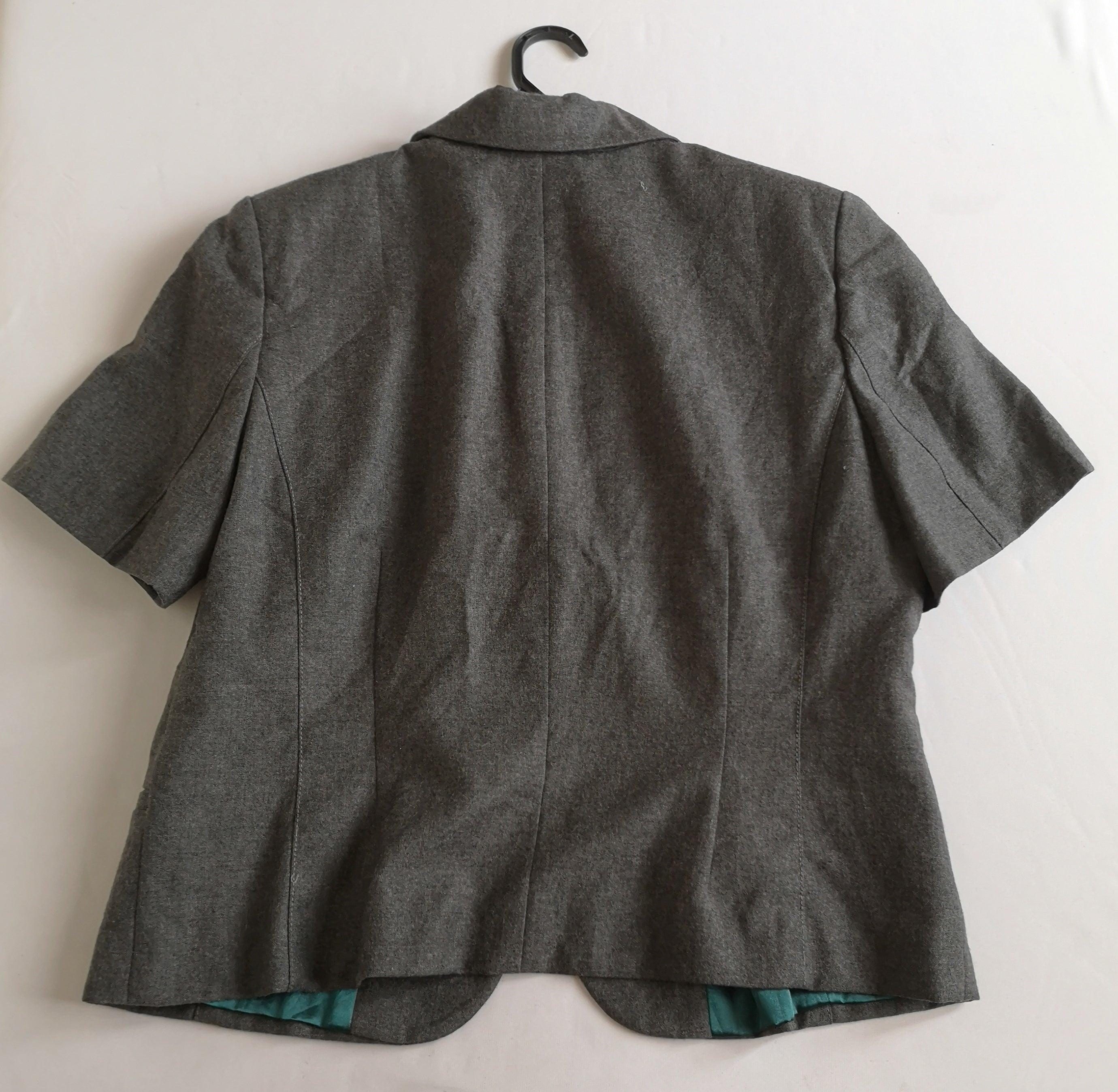 Blazer manga corta