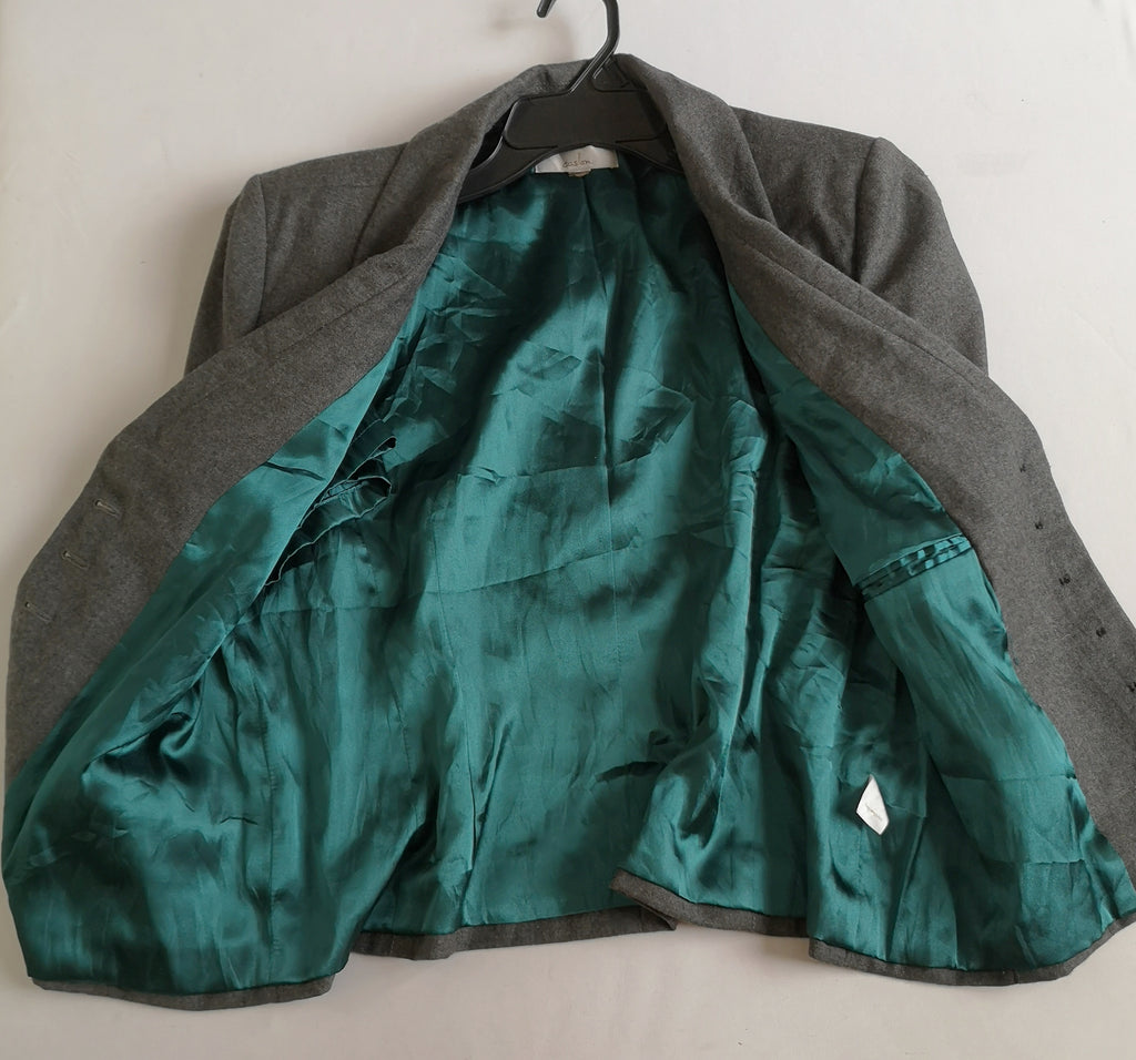 Blazer manga corta