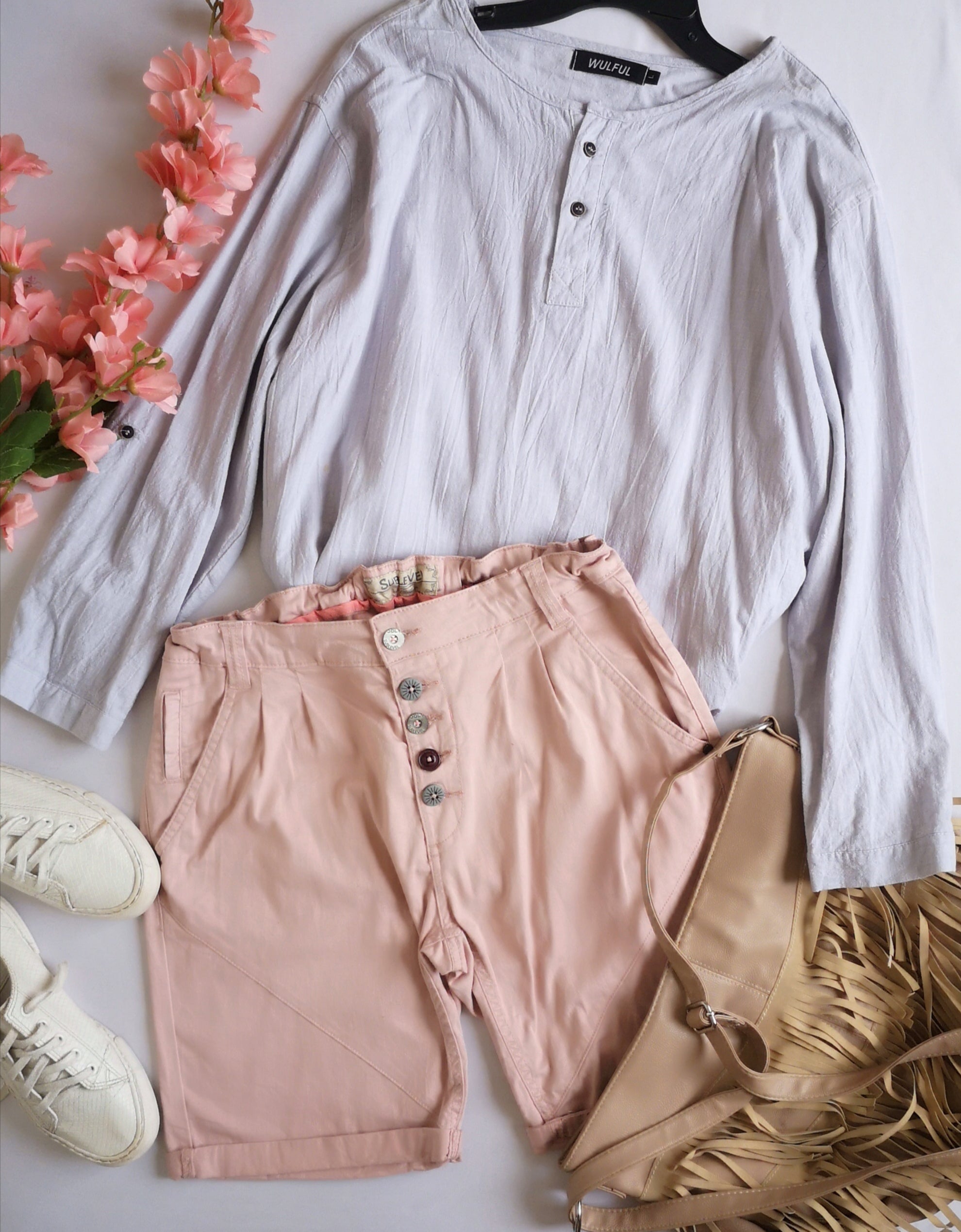 Blusa larga con Bermuda ⚓