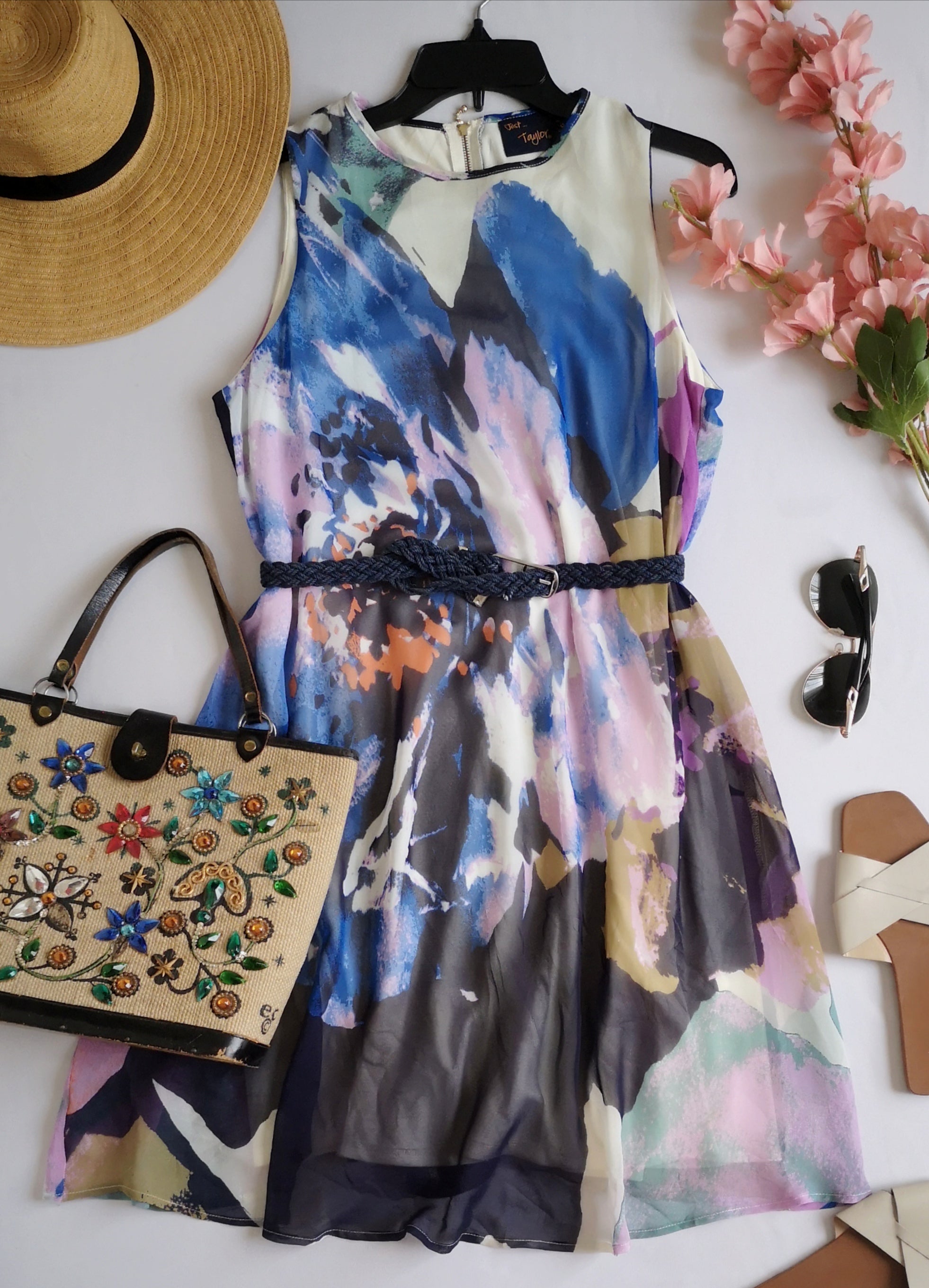 Vestido holgado de chifon ❤️