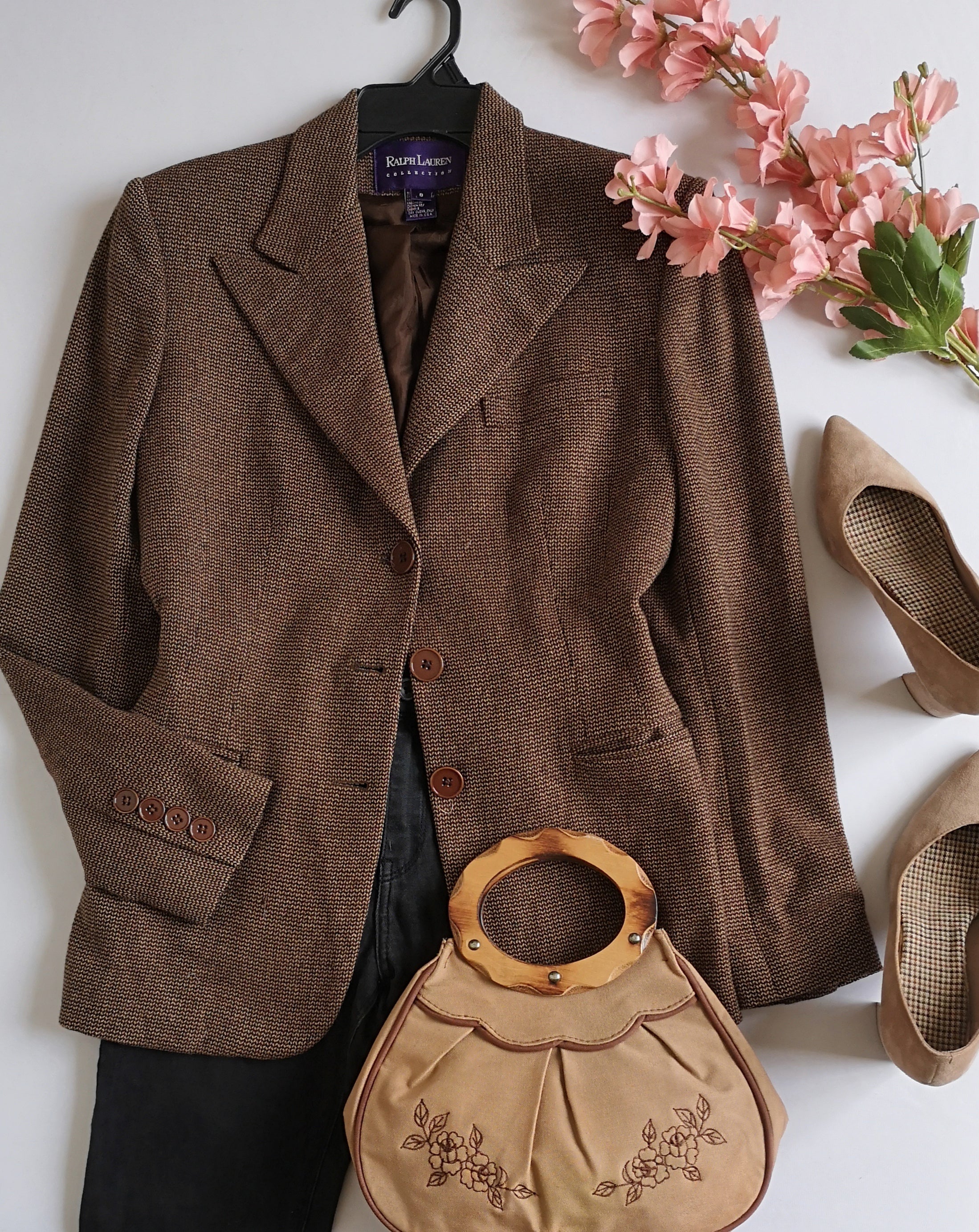 Blazer Ralf lauren de cachemir