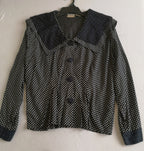 Falda nueva y blusa cuello marinero