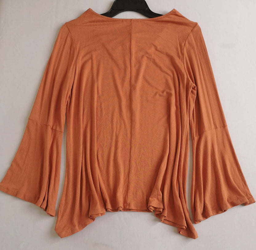 Blusa mangas Campana incluye cartera ❤️