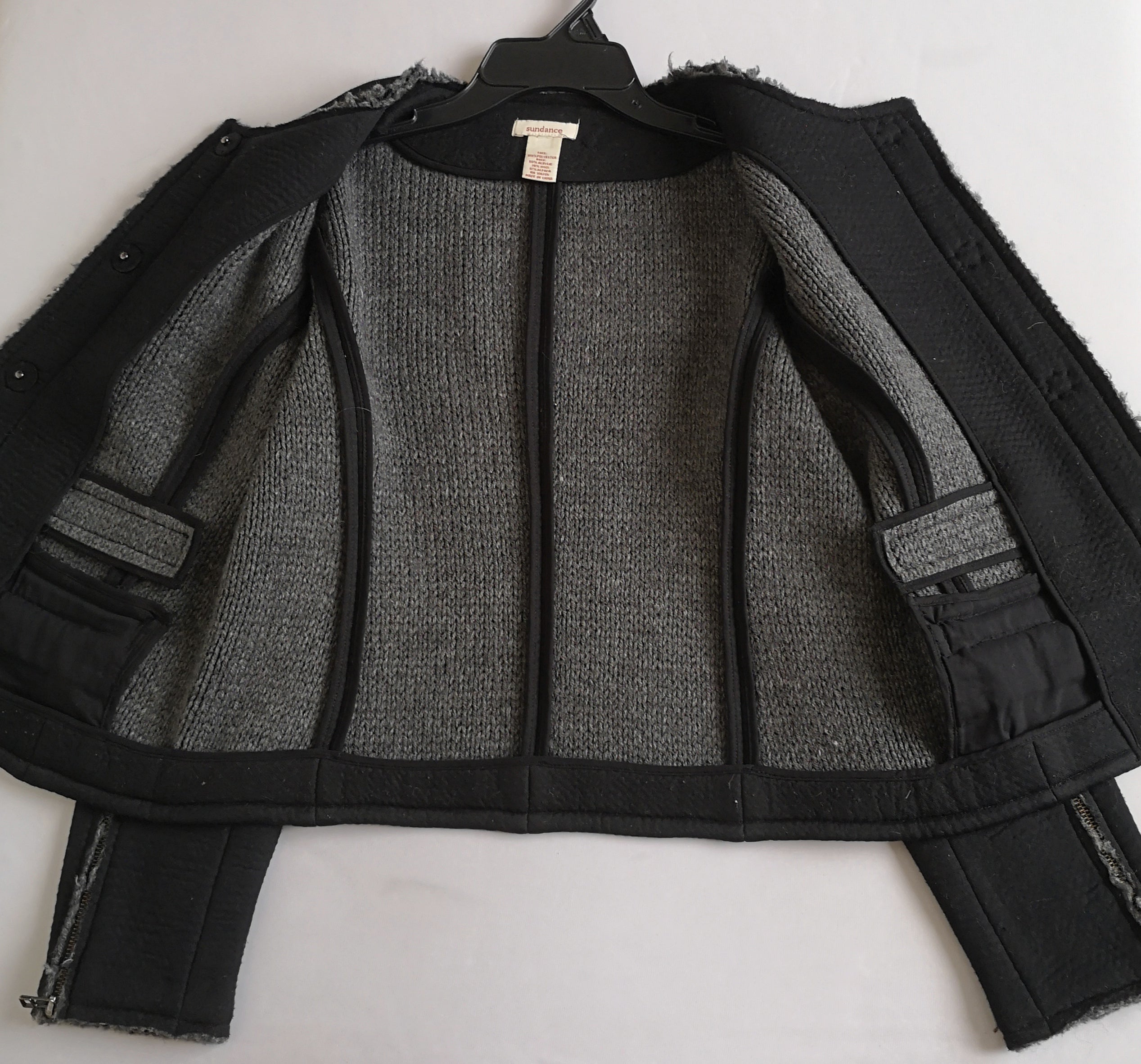 Chaqueta cuello redondo 💙