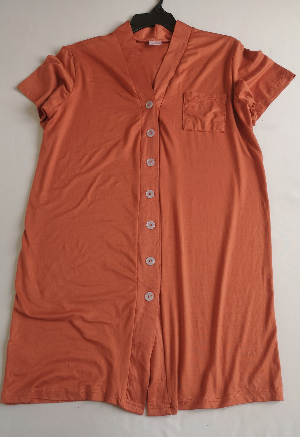 Vestido con botones incluye cincho