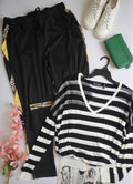 Pantalón tipo pans y blusa tela suave
