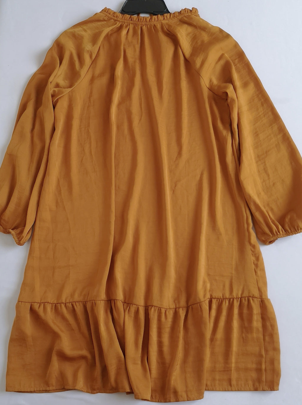 Vestido manga bombacha incluye cincho