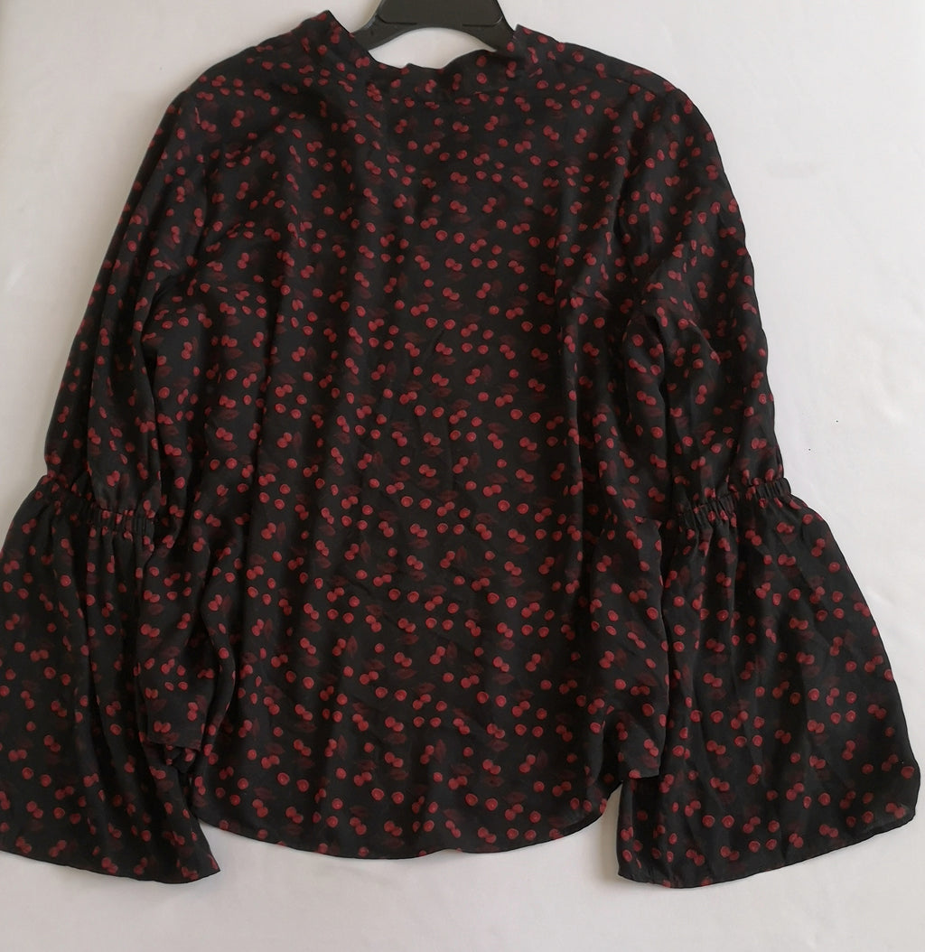 Blusa mangas Campana