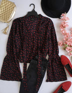 Blusa mangas Campana