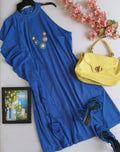 Vestido con olanes
