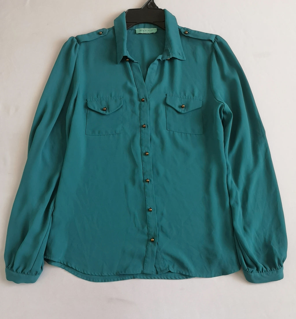 Blusa de chifon