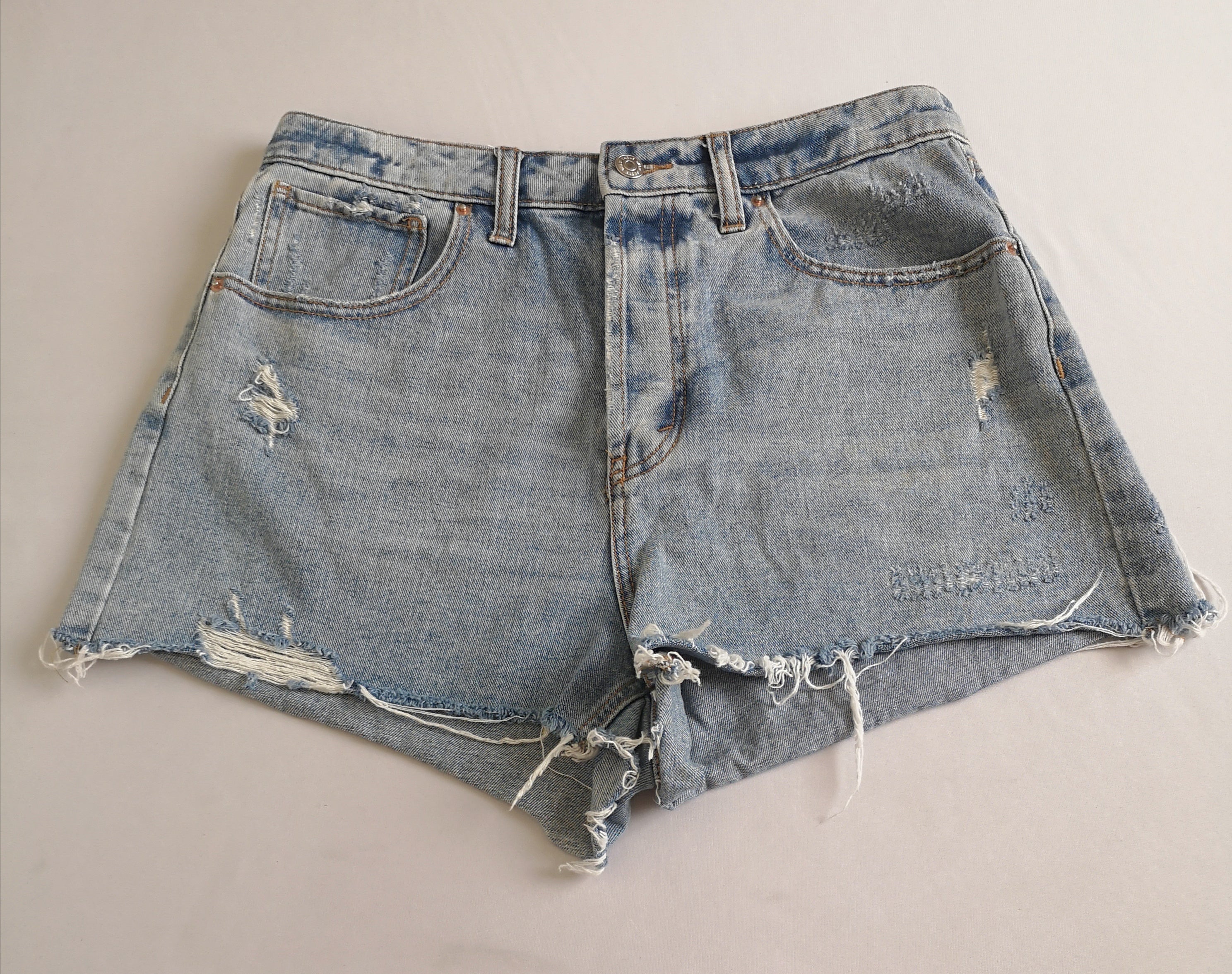 Blusa corta con short