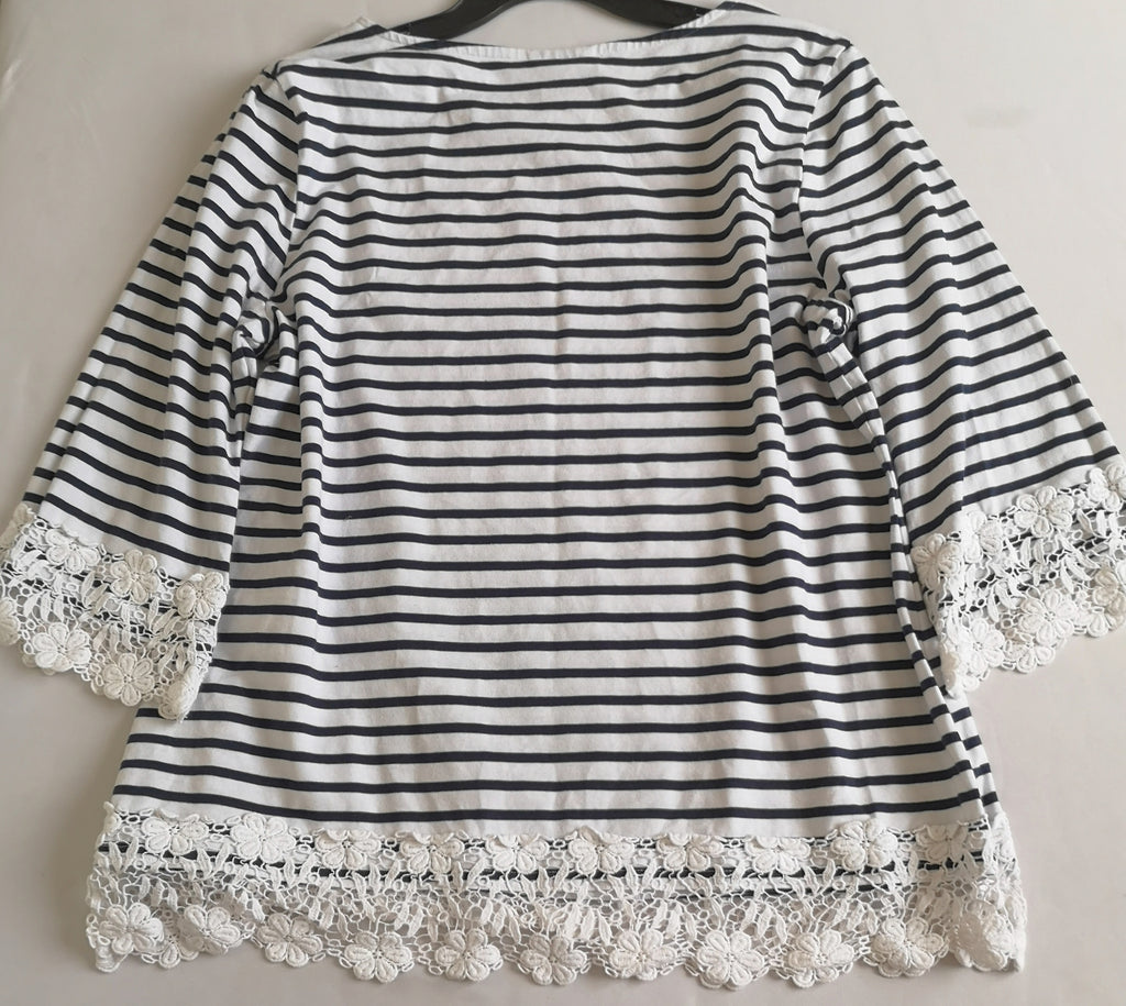 Blusa con encaje