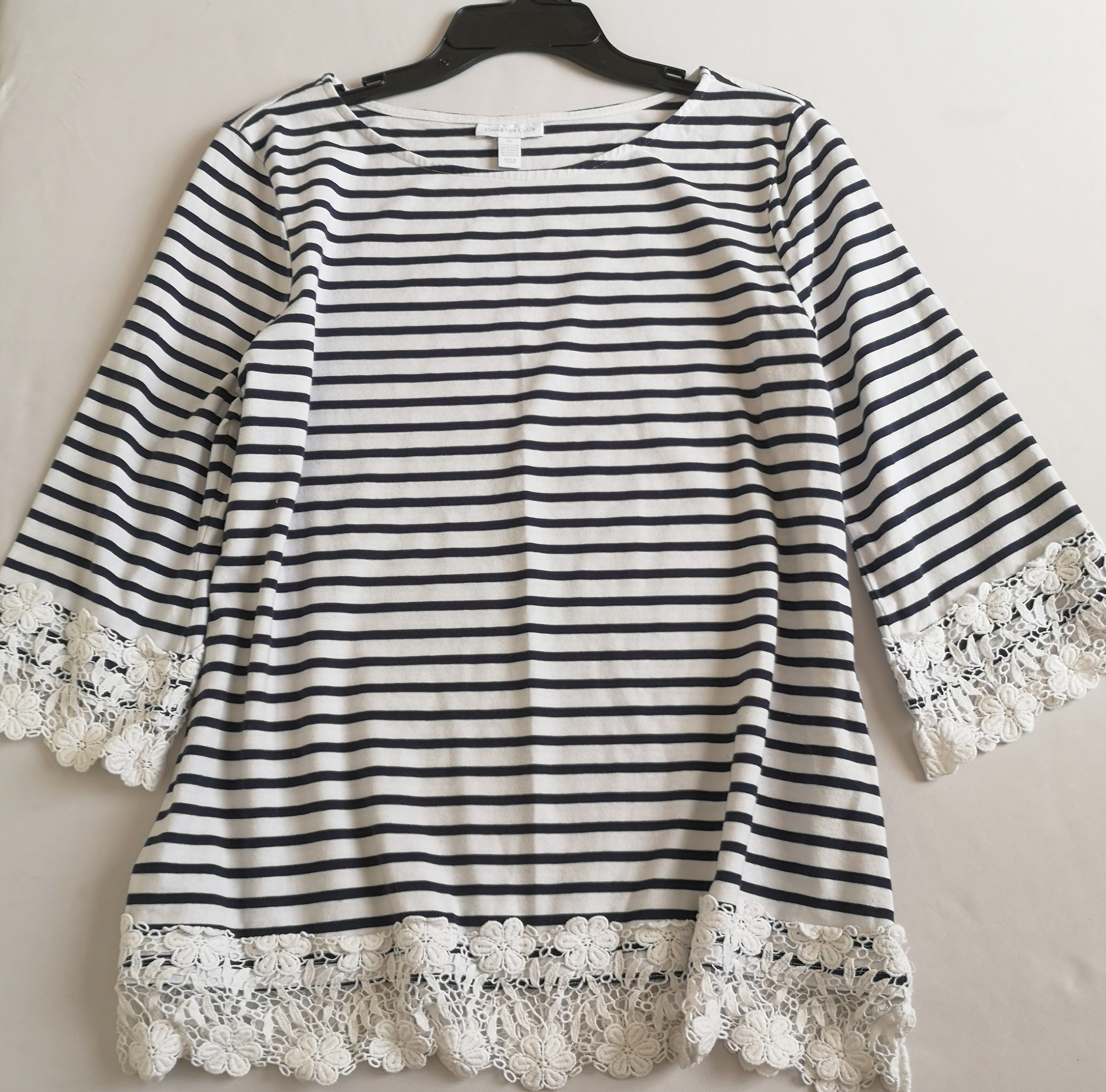 Blusa con encaje