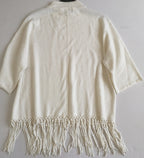 Blusa con flecos incluye collar