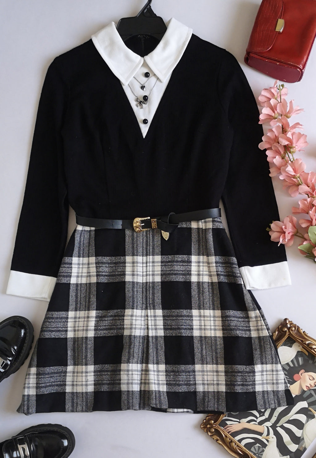 Vestido manga larga ⚓