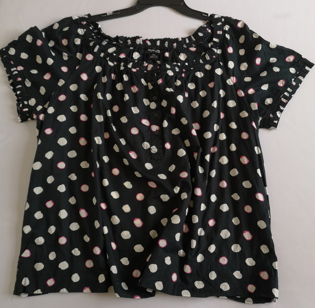 Short con blusa de algodón