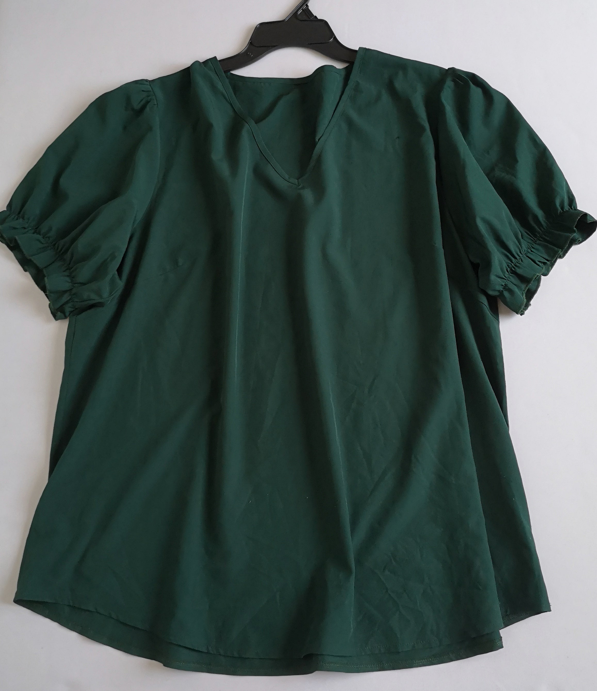 Blusa manga corta con pantalón semiformal ⚓