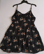 Vestido de chifon con chaleco peludito ❤️