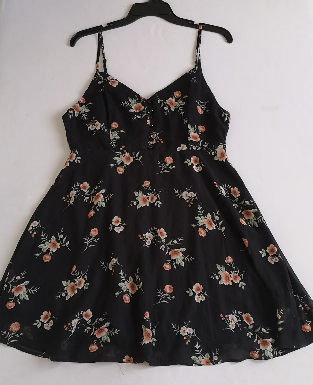 Vestido de chifon con chaleco peludito ❤️