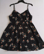 Vestido de chifon con chaleco peludito ❤️