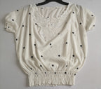 Short y blusa con elástico abajo ⚓