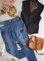 Chaleco con Jeans