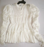 Blusa de chifón con short