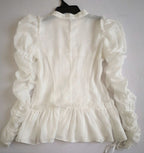 Blusa de chifón con short