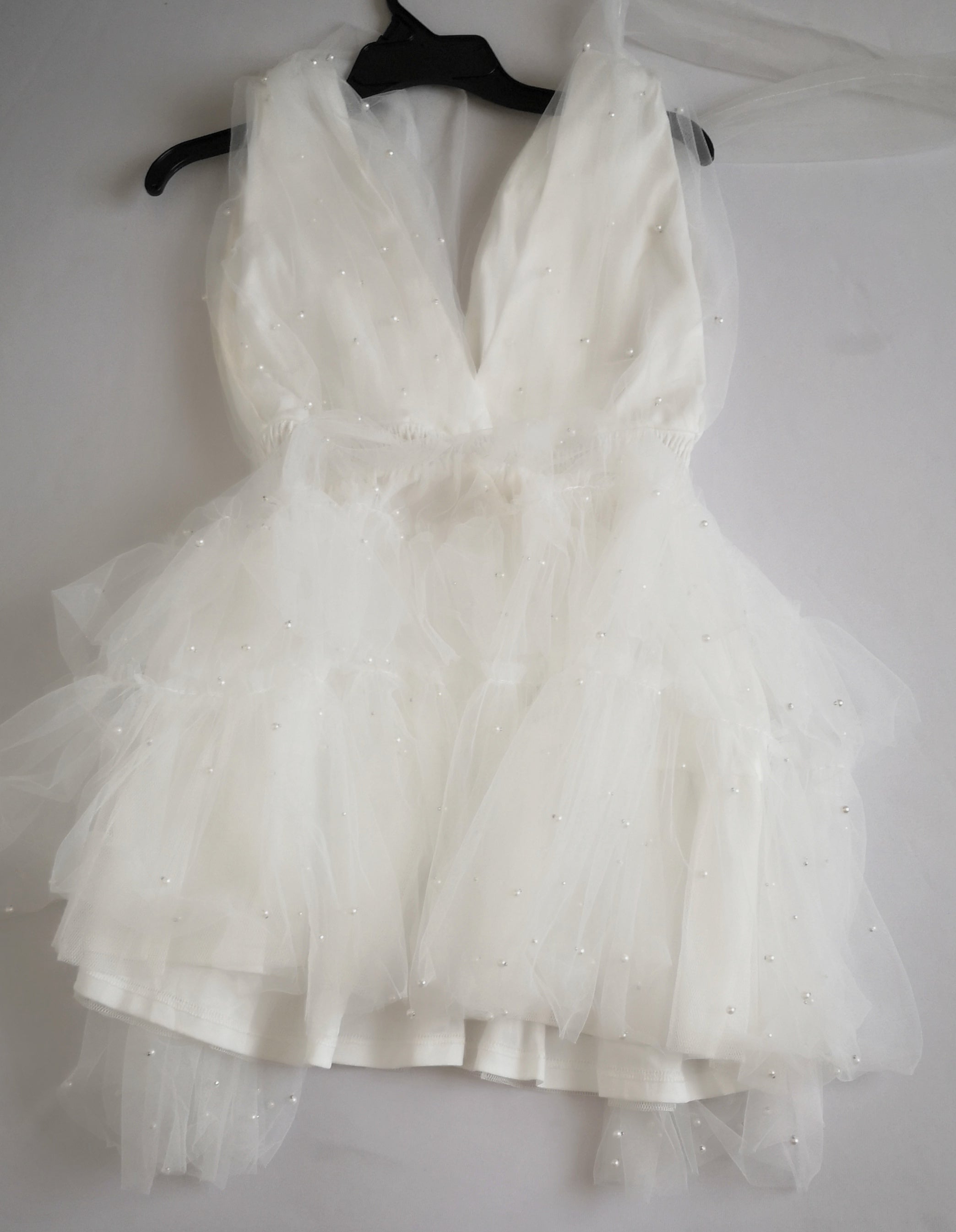 Vestido de tul con perlitas ❤️