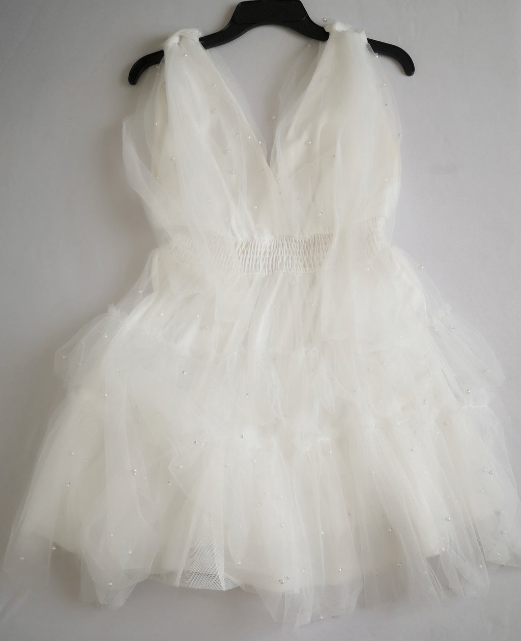 Vestido de tul con perlitas ❤️