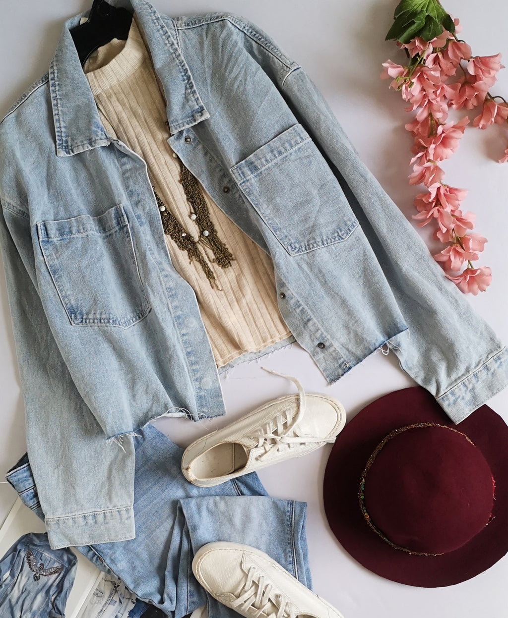 Chaqueta estilo over size