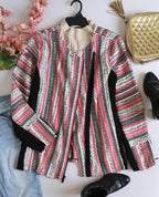 Chaqueta traslapada