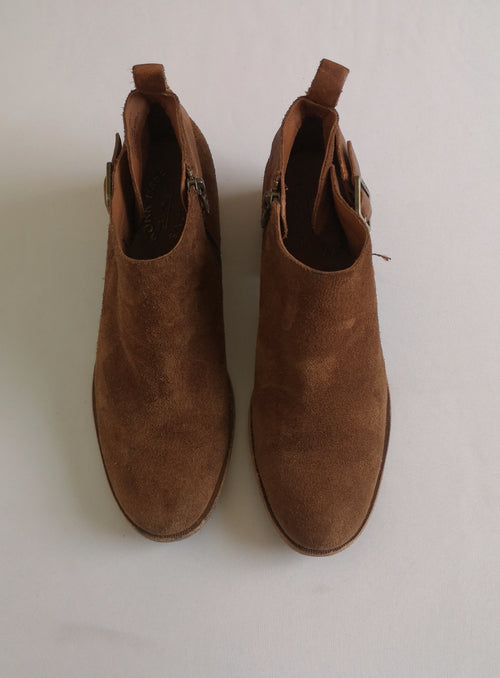Botines de cuero