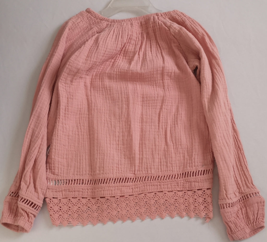 Blusa con encaje