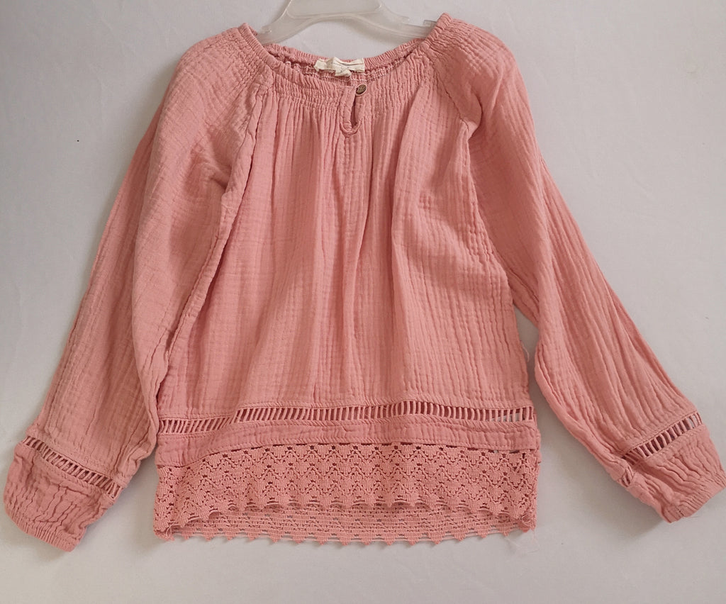 Blusa con encaje