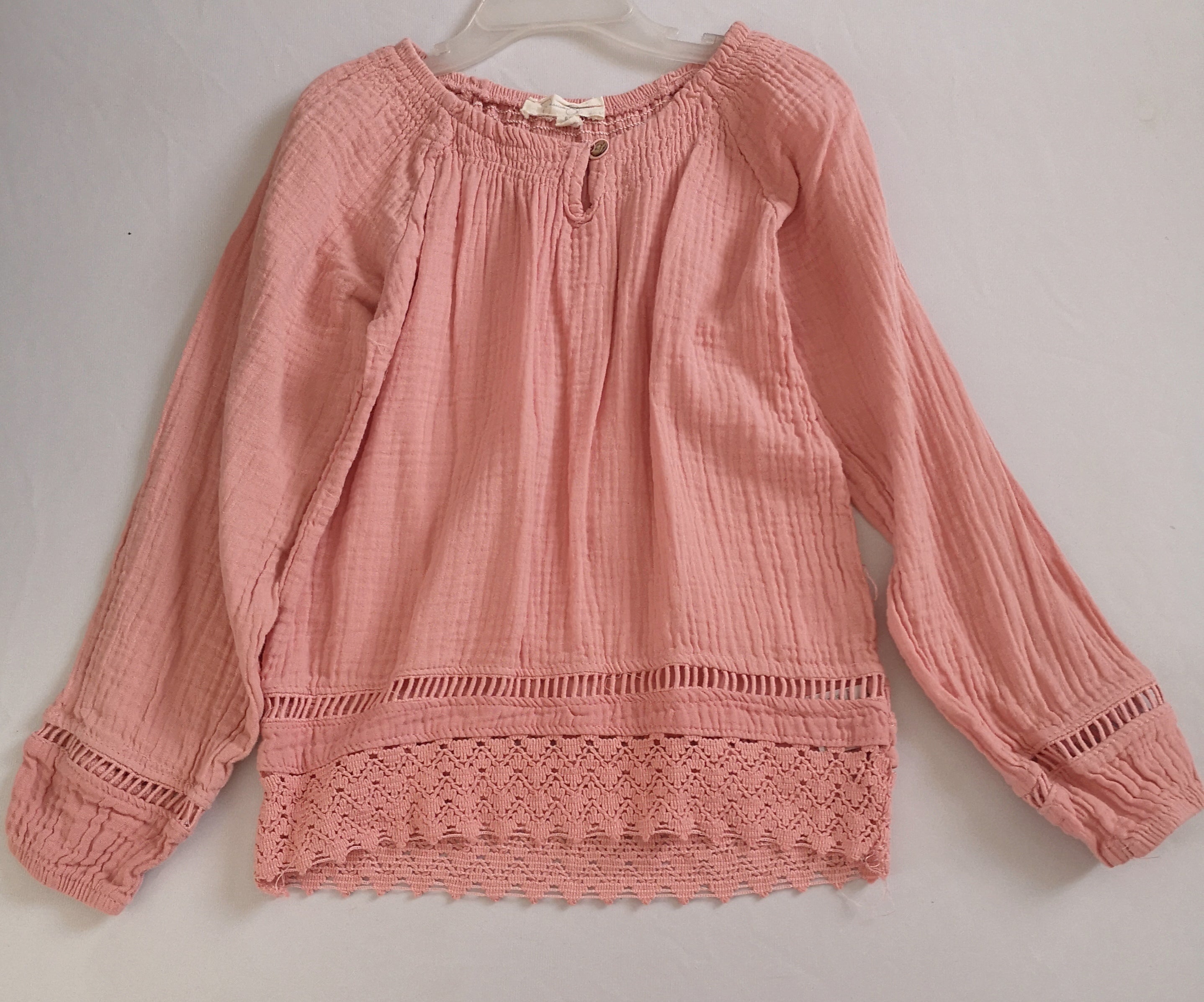Blusa con encaje