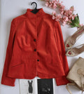 Chaqueta cuello alto