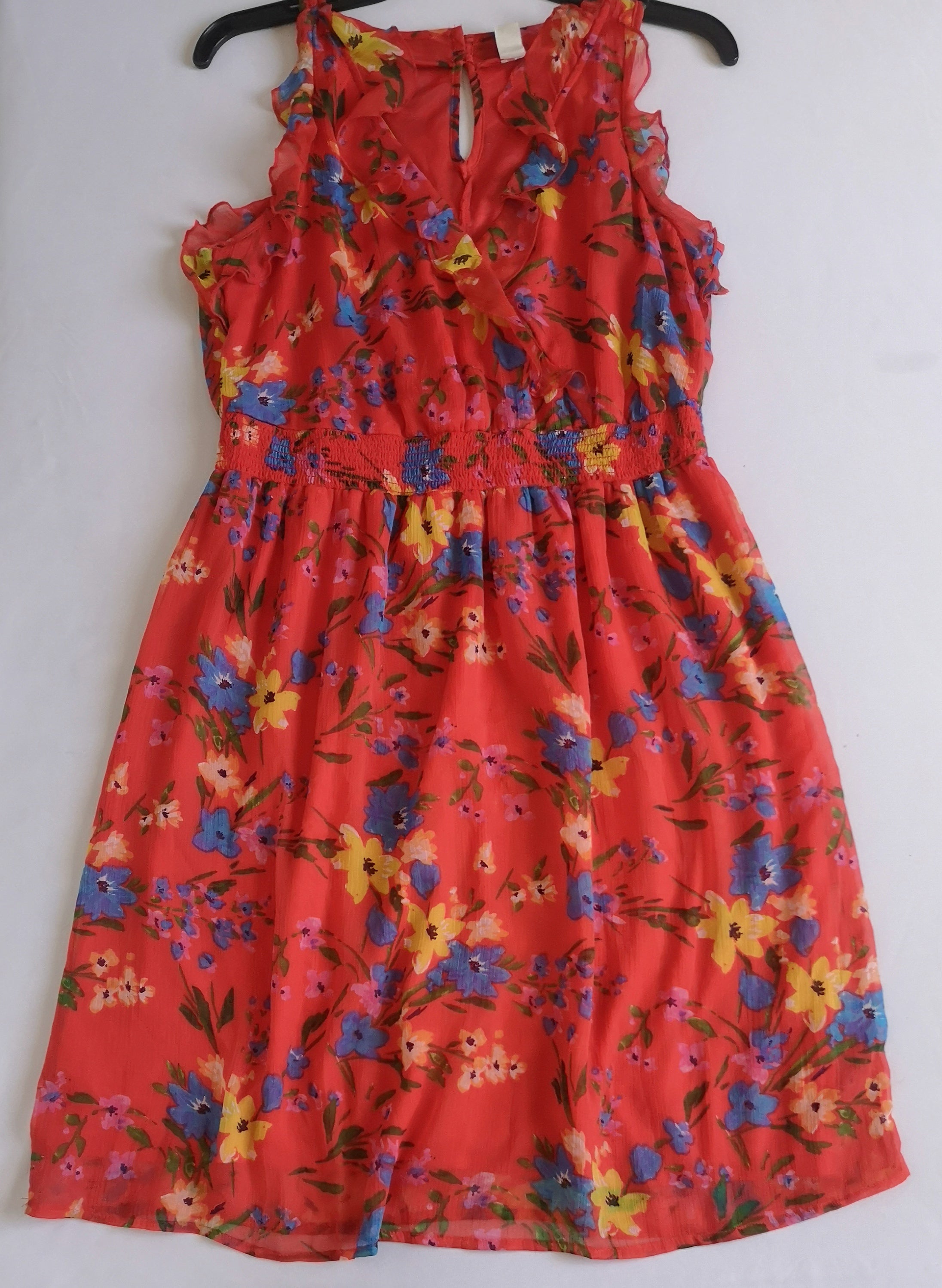 Vestido de chifon incluye cincho