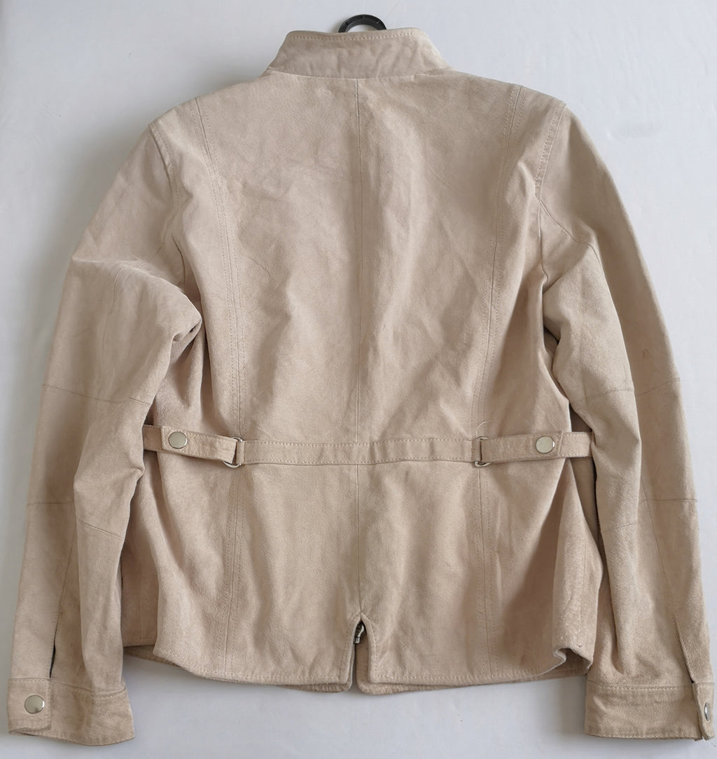 Chaqueta de cuero con bolsas ❤️