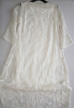 Vestido holgado mangas 3/4