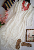 Vestido holgado mangas 3/4