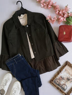 Chaqueta mangas campana