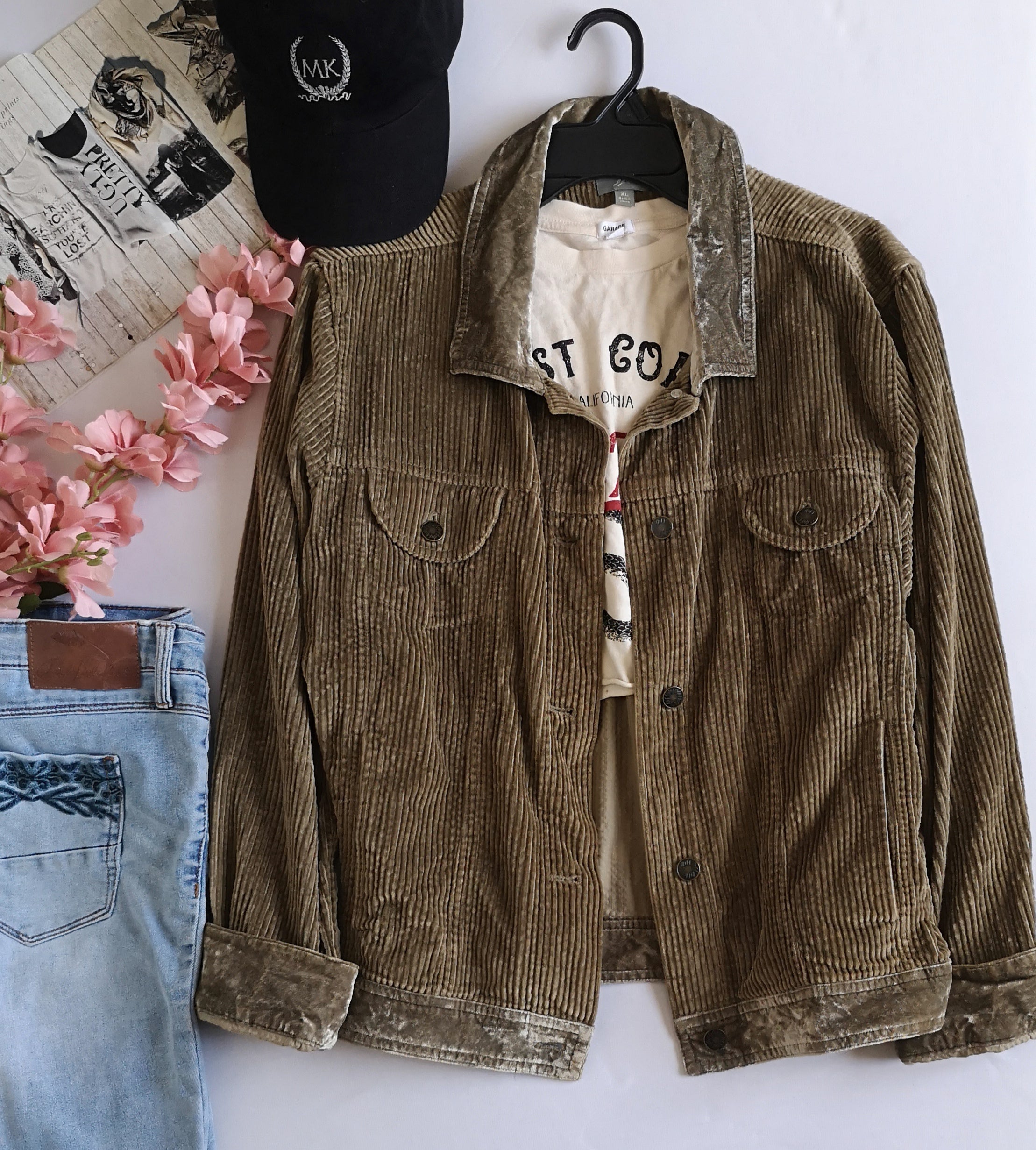 Jacket de corduroy