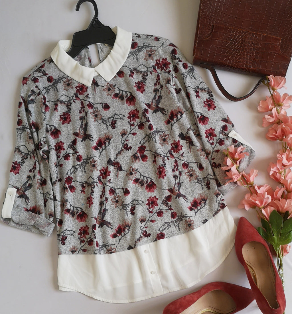 Blusa manga 3/4 ⚓